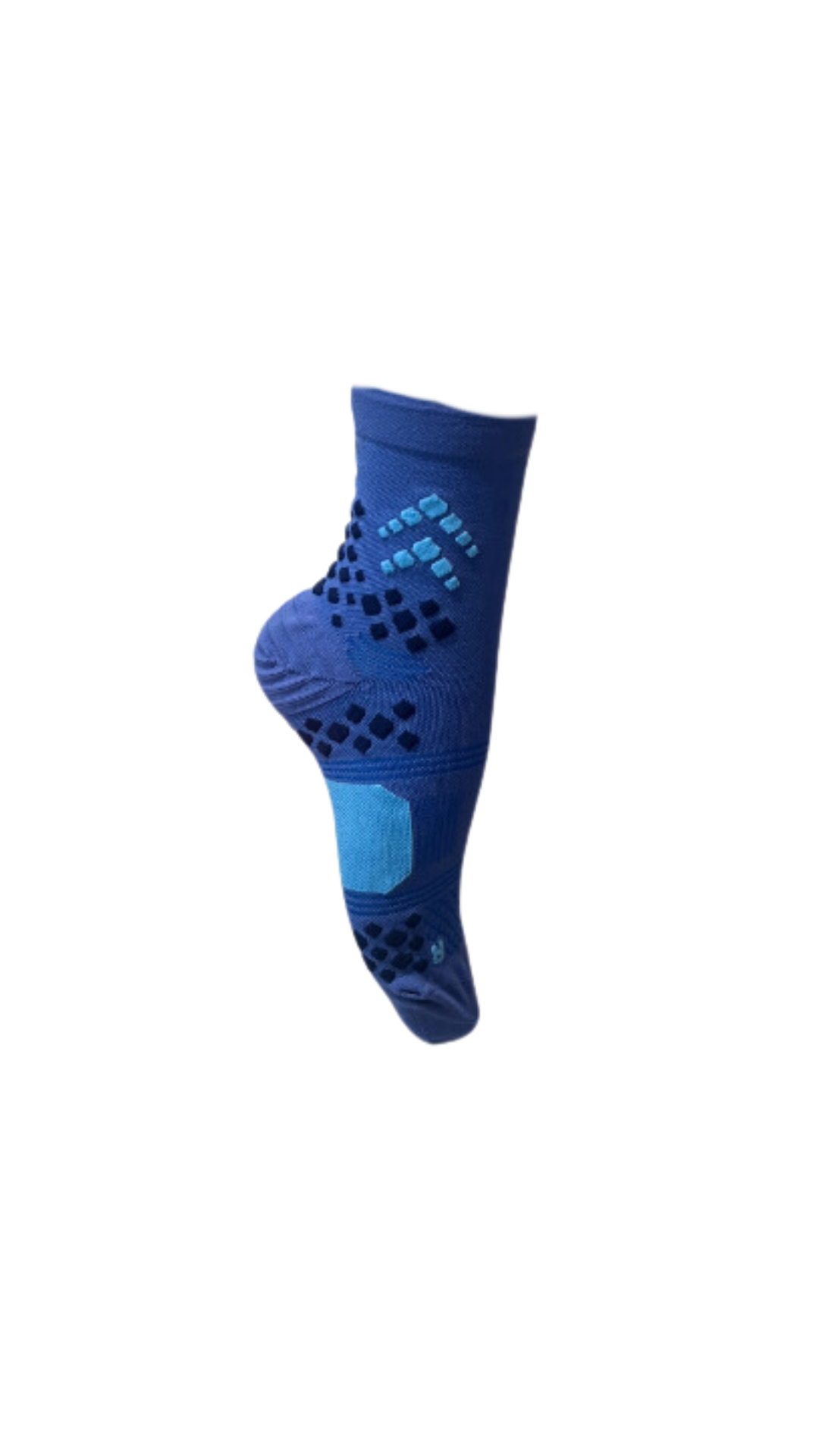 VO2 MAX CALCETINES  AZULES CON CELESTE