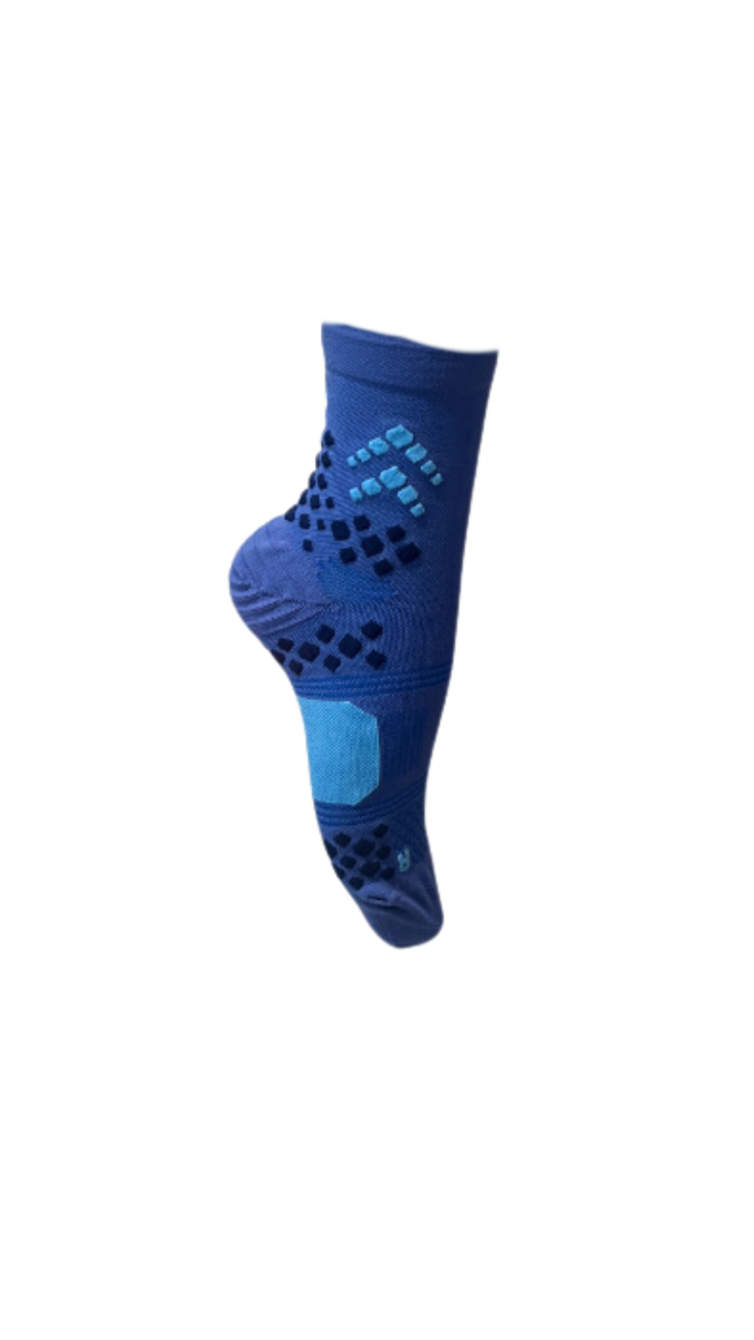 VO2 MAX CALCETINES  AZULES CON CELESTE