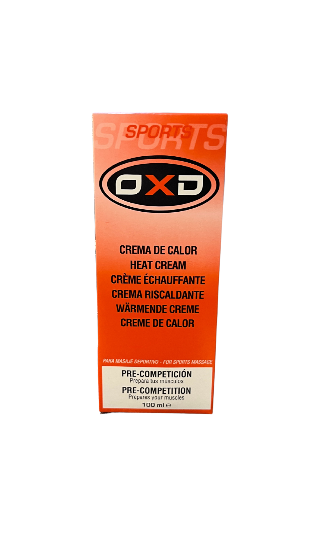 OXD SPORTS CREMA DE CALOR